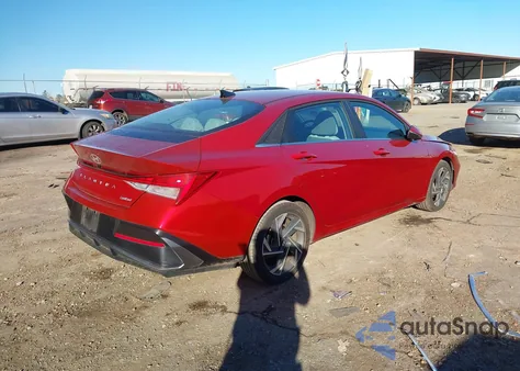 2025 Hyundai Elantra Limited from USA, damaged, VIN KMHLP4DG9SU871395